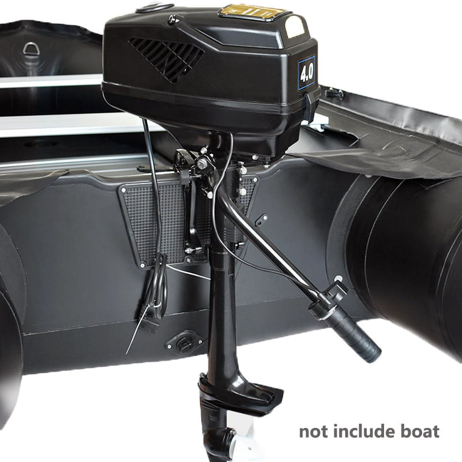 Intbuying 4HP 48V Electric Outboard Trolling Motor Fishing Boat