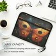 thumbnail image 6 of WOBOGO Star Red Butterfly Expanding File Folder Letter Size Accordion Filing Organizer 13 Pocket Separate Organ Pocket, 6 of 7