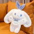 thumbnail image 2 of Juguetes de peluche de conejito Kawaii, conejos de peluche, juguetes para bebés, muñeca japonesa bonita para niña, juguete encantador para niños, regalo de cumpleaños, 2 of 5