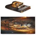 thumbnail image 2 of Coolnut Fierce Lion 3-Piece Towel Set,Soft Absorbent Quick Dry Bath Towels Sets,1 Bath Towel,1 Hand Towel,1 Washcloth,for Bathing Home Hotel Gym Spa Wash cloth, 2 of 7