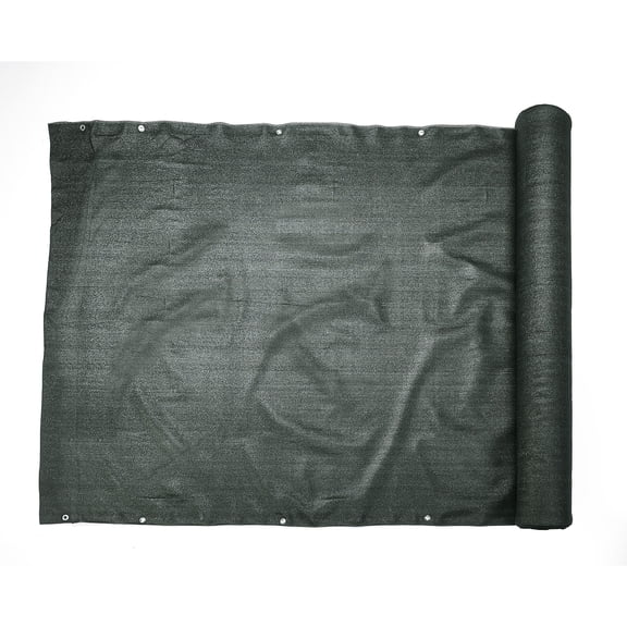 Mutual Industries 68" x 50'8" High-Density HDPE Safety Fence Dark Green (14899-150)