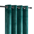 thumbnail image 2 of Curtain Velvet Thickened Blackout Roman Rod Bedroom Living Room Hotel Solid Color Polyester Curtain-week, 2 of 4
