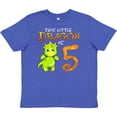 thumbnail image 3 of Inktastic Dragon 5th Birthday- Turning Five Youth T-Shirt, 3 of 5
