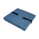 thumbnail image 3 of Cojín de cojín de silla cuadrada para sentarse el cojín de asiento de asiento suave para el asiento para sillas de patio oficina tatami chimenea Azul oscuro, 3 of 8