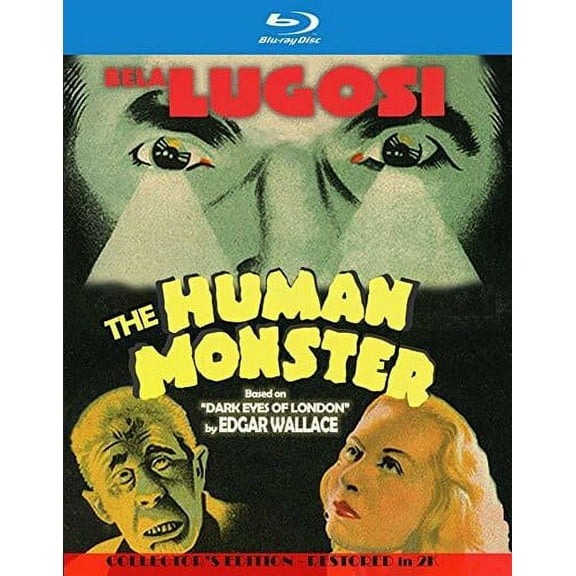 The Human Monster (Blu-ray), Vci Video, Horror