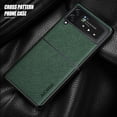 thumbnail image 3 of Funda Con Tapa A Prueba De Golpes De Cuero Pu Con Textura Cruzada Compatible Con Samsung Galaxy Z Flip3 5G Funda Protectora Rígida Plegable Para Pc Guardurnaity EL017733-04, 3 of 5