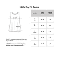 thumbnail image 6 of Real Essentials 4 Pack: Girls Active Dry Fit Performance Tank Top, 6 of 6