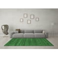 thumbnail image 3 of Ahgly Company Indoor Rectangle Abstract Emerald Green Contemporary Area Rugs, 5' x 7', 3 of 4