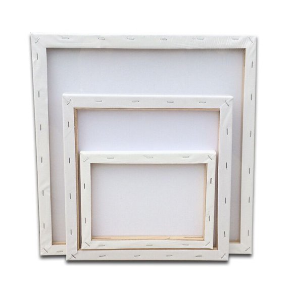 STRANDCHIC Oil Painting Canvas Square Canvas Cotton Artistic Surface for Painting 1Set