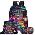 thumbnail image 1 of Among Us Visor Backpack Kids Rucksack Crewmate Back To School Bag A, 1 of 5