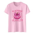 thumbnail image 5 of HUITKMM Chemises pour Femmes T-Shirts pour Femmes Tee Graphique Vêtements Été Manches Courtes Haut 253, 5 of 5