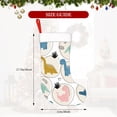 thumbnail image 3 of Cauagu Cute Dinosaurs for Christmas Stockings,1-Pack Large Xmas Stocking Holiday and Farmhouse Stocking Fit for Christmas Holiday Party Decoration(17.7*11 Inch), 3 of 7