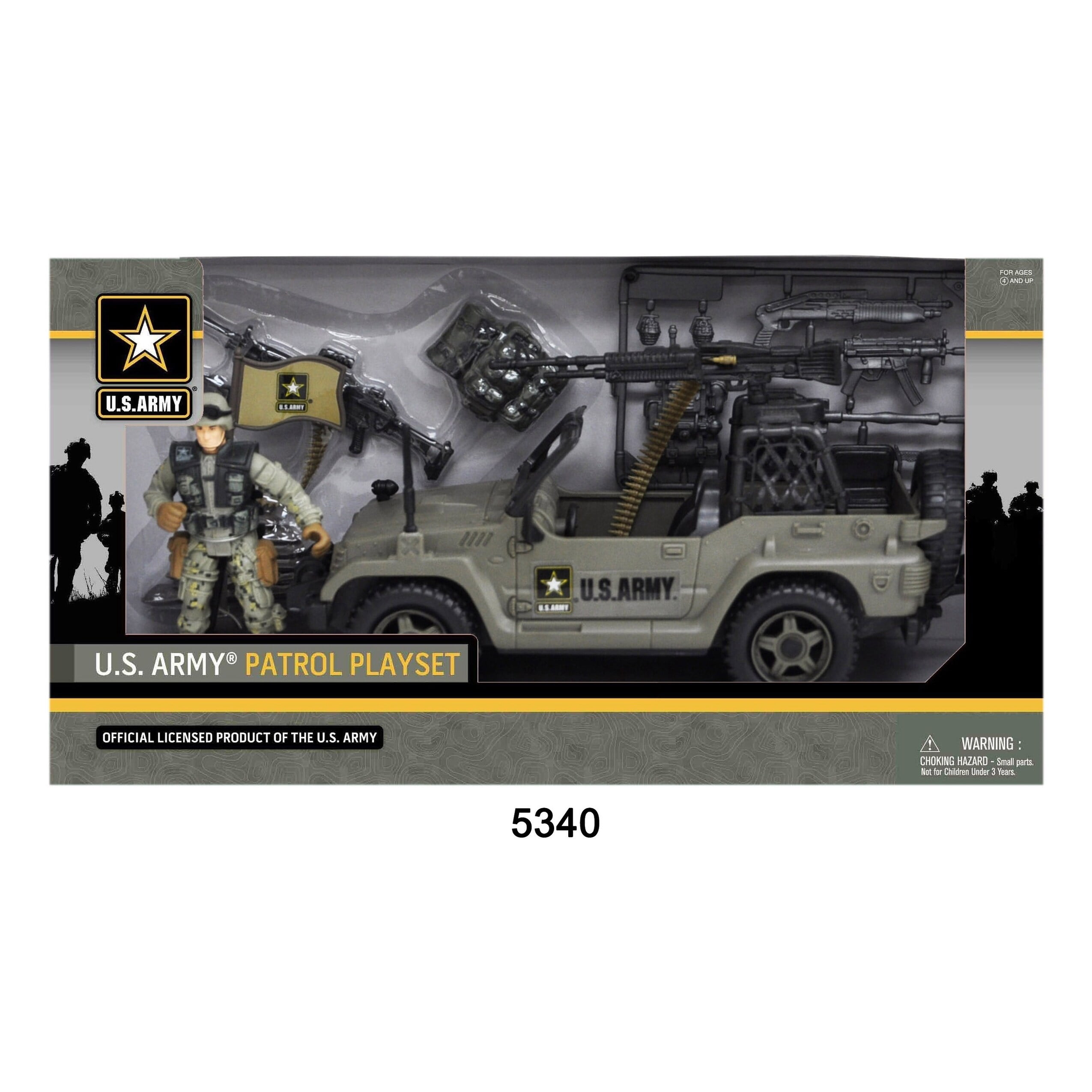 Military Army Base 51 Piece Play Set With Accessories for sale online 