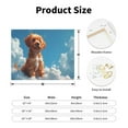 thumbnail image 2 of Lsque Blue Sky Cloud Puppy Print Wall Art – Decorative Picture for Living Room, Bedroom, and Office (Horizontal), 2 of 6