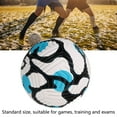 thumbnail image 3 of Balón de fútbol de Tamaña 5, Balón de fútbol de tamaña oficial, fútbol estándar para práctica de juegos de fútbol, 3 of 7