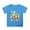 0-Sky Blue3478, variant on Tiijoy Toddler Girls Easter T-Shirt Short Sleeve Round Neck T Shirt for Kids, Sizes 3-13