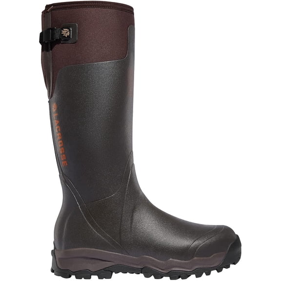 Lacrosse Alphaburly Pro 18" Waterproof Hunting Boot, Brown, Size 6, Durable Rubber Construction (376056-06)
