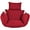 Red, variant on SHANNA Hanging Chair Cushion, Cushions for Hanging Egg Chair,Washable Swing Chair Cushion, Thicken Patio Hanging Egg Chair Pad, Garden Hanging Basket Chair Seat,Hawail Style
