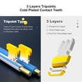 thumbnail image 3 of Conector RJ45 Cat6 Pass Through Paquete de 50 ZOERAX Blindado, 3 of 7