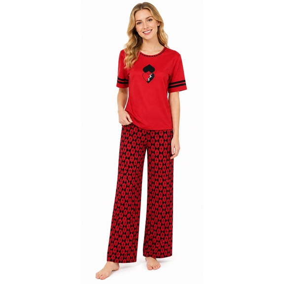 Princess Red of Wonderland Cosplay, Family Halloween Pajamas, Halloween Costume for Women Adult Party Cosplay Outfit, Matching Family Pajamas