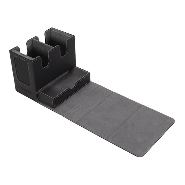 Estuche para mazos de cartas TCG perfecl Gris Negro