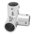 thumbnail image 4 of Reiche 3 Way Corner Elbow 316 Stainless Steel Pipe Connecting Fittings Hardware Accessories 22mm, 4 of 8