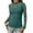 e-388Dark Green1772, variant on Women Tshirts Long Sleeve Color T-Shirt Casual Fashion Basic Round Neck Tops For Daily Wear Comfort Female Solid Color Dailywear