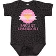 thumbnail image 3 of Inktastic Babys 1st Hanukkah Girls Baby Bodysuit, 3 of 5