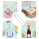 thumbnail image 2 of FELTECHELECTR 1 juego de mini espátula para maquillaje, tarro de cocina, cuchara, mango largo, espátula y cuchara para maquillaje., 2 of 7