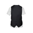 thumbnail image 2 of Miutii Men Short Sleeve Formal Tuxedo Fake Suit Vest Shirt 3D Printed Bowtie T Shirt Black 4XL, 2 of 6