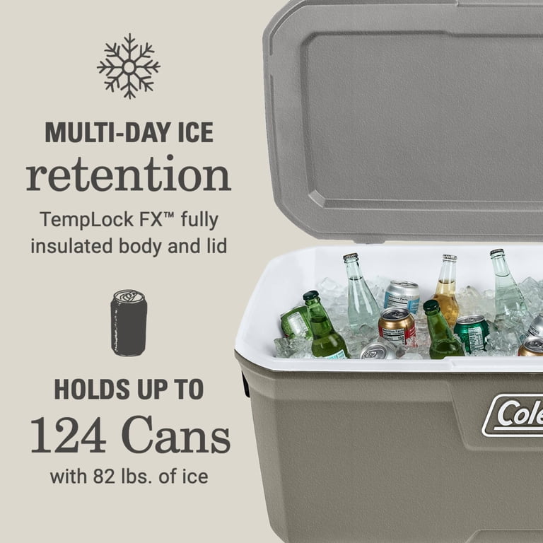 Coleman Cooler, 316 Series, 150-Quart Chest with Built-In Ruler