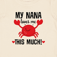 thumbnail image 4 of Inktastic Nana Loves Me Grandson Boys or Girls Baby T-Shirt, 4 of 5
