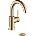 thumbnail image 1 of Delta Faucet Trinsic Single-Handle Bathroom Faucet with Diamond Seal Technology and Metal Drain Assembly, Champagne Bronze 559HA-CZ-DST, 1 of 8