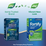 Natures Way Extra Strength** Probiotic Fortify Adult Capsules, 50 Billion Cultures, Unisex, 30 Ct