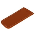 thumbnail image 2 of Poignée de Poêle en Cuir PU, Couvercle de Poignée de Poêle Protection Environnementale Durable pour Poêle en Fonte Noir, Marron, Rouge, 2 of 8