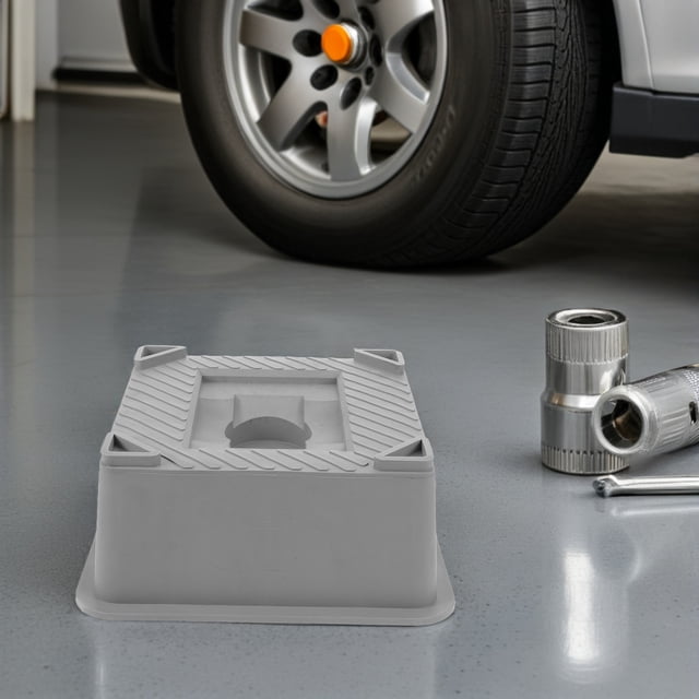 Minkissy Rv Jack Mat Grey PP Material Stable Support Leveling Block for Travel Trailer Campsites