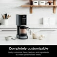 thumbnail image 4 of Ninja CREAMi, Ice Cream Maker, Ice Cream, Gelato, Sorbet,Milkshakes, Mix-ins, Smoothie Bowls & More, 7-in-1, Ice Cream Pints, Pint lid, Healthy Ice Cream, Compact, Perfect for Kids, Black, NC299AMZ, 4 of 8