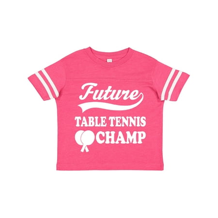 

Inktastic Future Table Tennis Champ Boys or Girls Toddler T-Shirt