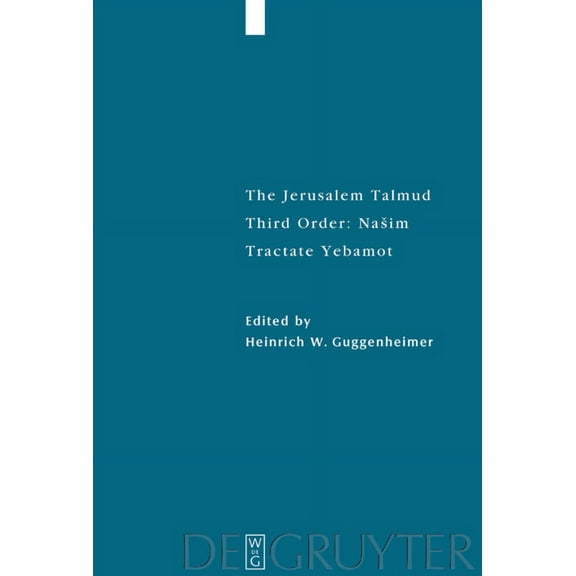 Studia Judaica Tractate Yebamot, Book 29, (Paperback)