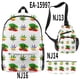 thumbnail image 2 of Mochila de moda con impresión 3D 2021, mochila con hojas, mochila para hombres y mujeres, mochila para estudiantes, compatible con personalización, 2 of 5