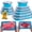 Blue | Assorted | 10pc, variant on Collapsible Food Storcontainers With Lids 4 Pack 40 Oz Silicone 1-compartment Meal Prep Reusable Lunch Bento Boxes For Adultswave Freezer Dishwasher Safe Black