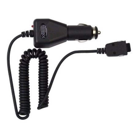 Wireless Solutions Car Charger for Samsung A900, A570, A420, M500 - 18 Pin (Black) - 496989-Z