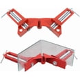 4 PCS Zinc Alloy 90 Degree Right Angle Corner Clamp Picture Photo Frame ...
