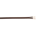 thumbnail image 2 of Coleman Cable 60000-66-07 18/2 SPT-1 Bulk Lamp Cord, 300-Volt 18-Gauge 250-Feet Spool, Brown, 2 of 6
