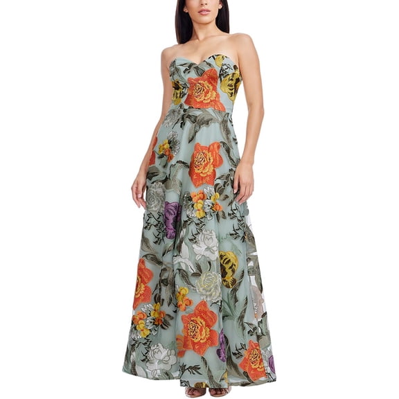 Dress the Population womens  Connor Fit & Flare Dress, l