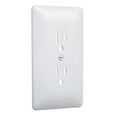 thumbnail image 1 of TayMac 2000W Paintable Outlet Cover Wall Plate Frame, White, 1 of 1