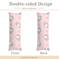 thumbnail image 2 of Hello Kitty Anime Body Pillow Cover Ultra Soft Microfiber Pillowcases with Hidden Zipper Closure 20x54inch, 2 of 5