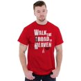 thumbnail image 5 of Road to Heaven Faith Religious Men's Graphic T Shirt Tees Brisco Brands M, 5 of 6