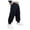 Black_003, variant on Fgnfyis Boys Corduroy Casual Pants Loose Fit Comfortable Kids Trousers Soft Warm Solid Color Design Purple 10-11 Years