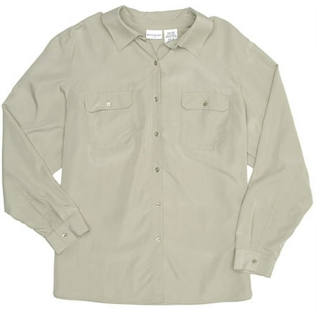 White Stag - Women's Plus Flap Pocket Blouse